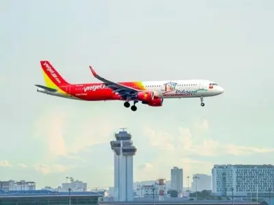 越捷航空胡志明市—上海市新航线正式开通