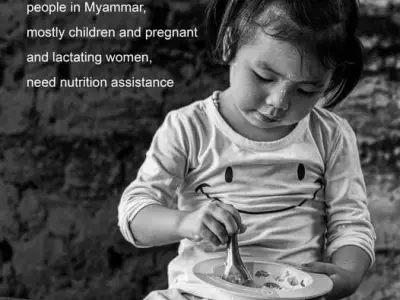 联合国称200多万缅甸妇孺营养不良