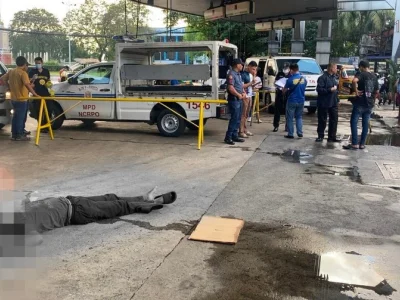 马尼拉加油站一保安朝卡车司机开枪