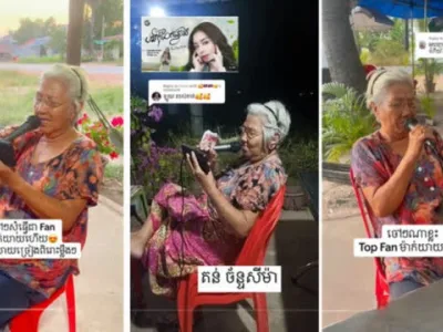 柬埔寨72岁老奶奶翻唱流行歌曲，单个视频播放量破200万！