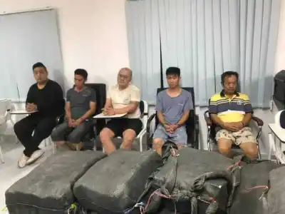 突发！西港海域查获逾1吨毒品，5名台湾人被捕