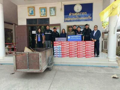 泰国查获1600余罐非法进口的柬埔寨啤酒