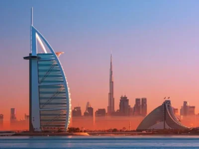 迪拜帆船酒店将于初一举办“龙之夜”无人机表演，除夕夜哈利法塔再度上演新春灯光秀