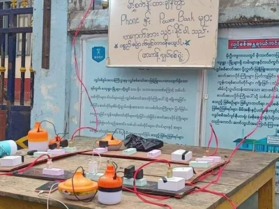 爆发战事，高压输电杆和电缆断裂受损！缅北帕敢地区停电