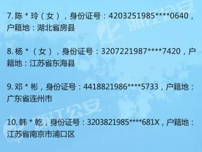 浙江省公安厅发布通告 对重大跨境赌博案件52名在逃人员进行公开劝投