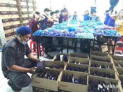 缺德！弃用手套“翻新”后售卖 马来西亚黑心工厂遭取缔27人被捕