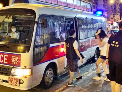 香港深水埗11男女涉非法赌博被捕