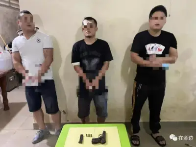 向警察开火，西港3名中国籍持枪悍匪被抓！