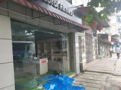 缅甸仰光一公交车站附近发生爆炸