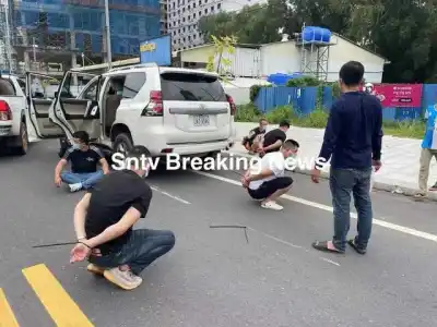 西港4名中国男子被抓，原因不明