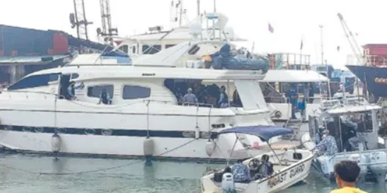 菲海岸警卫队在马尼拉港拦截四艘中国游艇