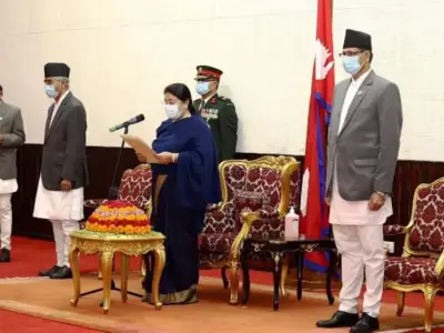 纳拉扬·卡德卡就任尼泊尔外长