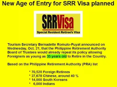 SRRV申请人必须通过菲律宾退休署办理入境豁免文件