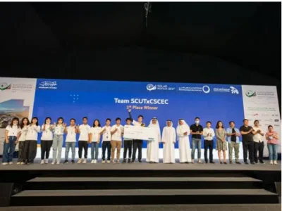 中国团队在迪拜“造房子”比赛中荣获第一，成功拿下百万奖金