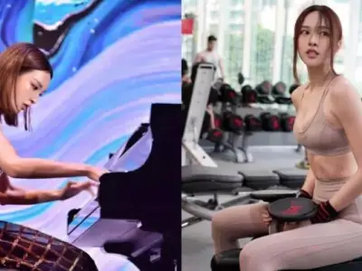 马来西亚“钢琴女神”钟爱法拉利跑车，发布穿比基尼洗车照，引网友“暴动”