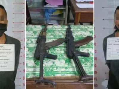 真“疯”了！柬埔寨男子潜入警察局偷了两把AK