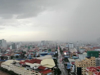 今起柬埔寨全国普降雨 临海地区雨量多