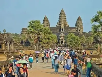 柬埔寨上周末全国接待游客超36万人次