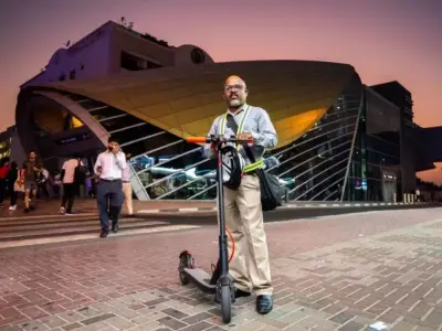 迪拜电动滑板车项目帮助用户减少通勤费用