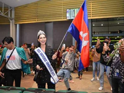 柬埔寨环球小姐赴美参加选美大赛