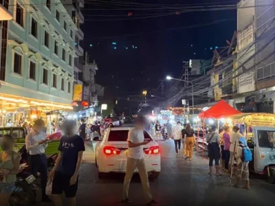 老挝媒体提议：万象市西红夜市应改为步行街，网友：赞同