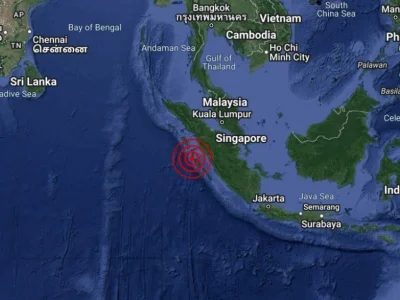 印尼7.3强震大马感受震晃，网民：吃糕点嘴里都有震感