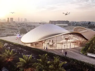 迪拜发布垂直机场的概念设计