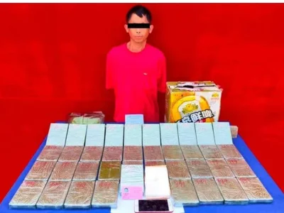 缅北木姐市一户人家中藏有13.2公斤海洛因毒品，毒贩杨某被抓