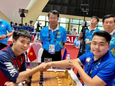 东运会高棉象棋比赛，柬埔寨选手首次夺得金牌！
