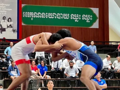 柬埔寨摔跤联合会：本届东运会至少能夺得3枚金牌！
