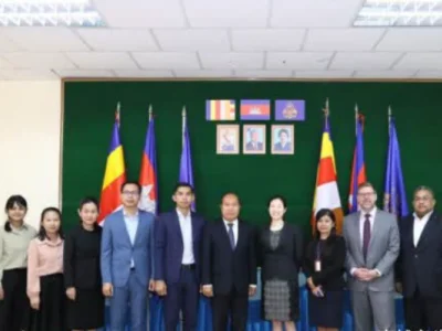 柬埔寨商业部高官会见美国贸易代表团！