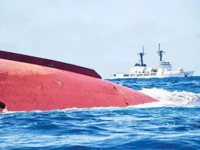 中国渔船沉没 5菲船员等39人遇难