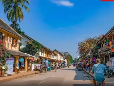 老挝琅勃拉邦超受欢迎！外国游客是国内游客的4倍多