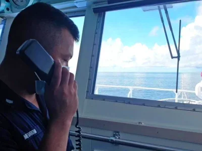 菲律宾东达沃渔船沉没 导致1死9人失踪