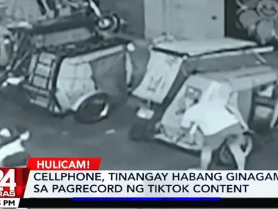 菲律宾两少女拍摄抖音短视频 不料手机被抢走