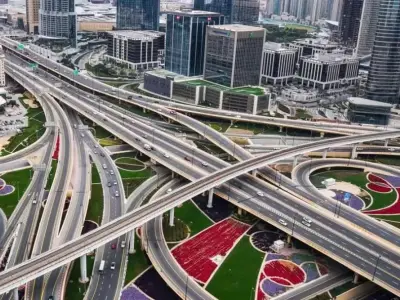 迪拜商业区交通流量高于全球平均水平