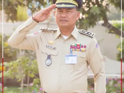 今日下午柬埔寨国家警察总署总监苏通正式上任！