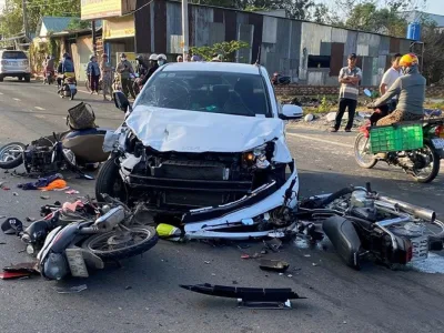 越南国假期庆前三天，交通事故已造成53人死亡