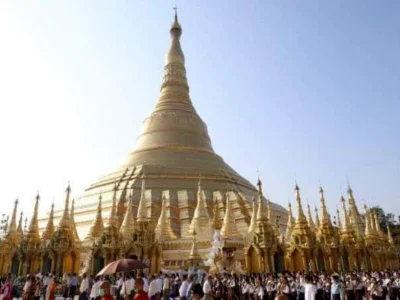缅甸仰光大金塔的这个举动，让民众直呼：太有安全感了！