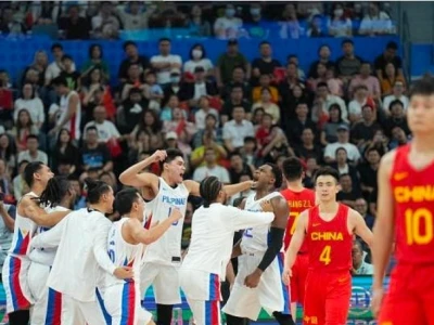 中国男篮遭菲律宾队逆转无缘亚运金牌战
