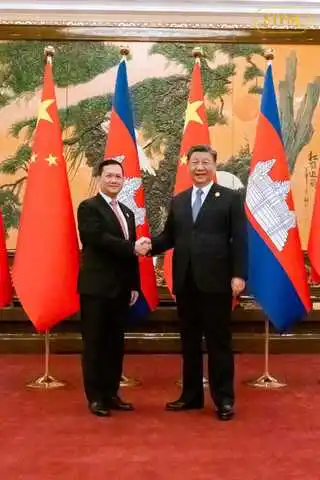 习近平会见洪玛耐：让中国发展红利更多惠及柬埔寨人民